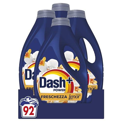 Dash Power Detersivo Liquido Lavatrice Oro e Fiori di Vaniglia, 92 Lavaggi