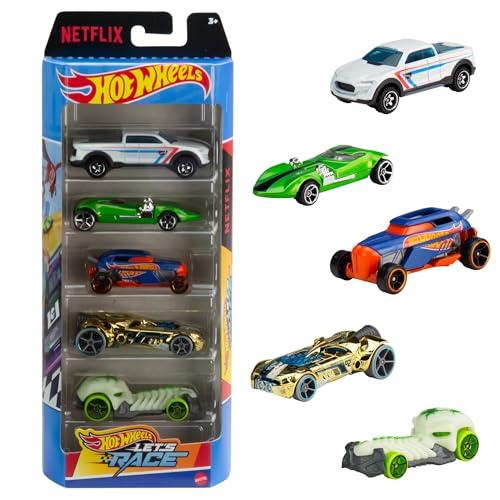Hot Wheels Let's Race! - Set da 5 Veicoli Die-Cast