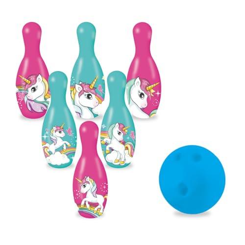 Mondo Toys - Set da Bowling Unicorn per bambini