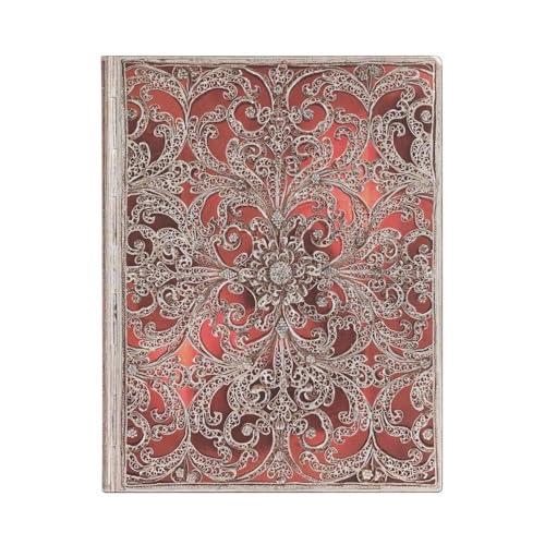 Paperblanks Garnet Silver Filigree Ultra Unlined