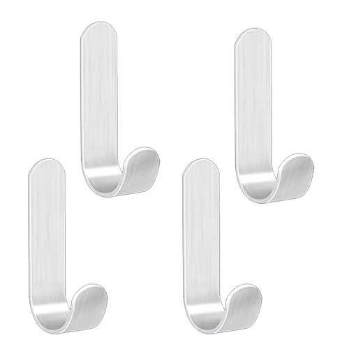 Aeuezxx Ganci Adesivi in Acciaio Inox (4 Pezzi)