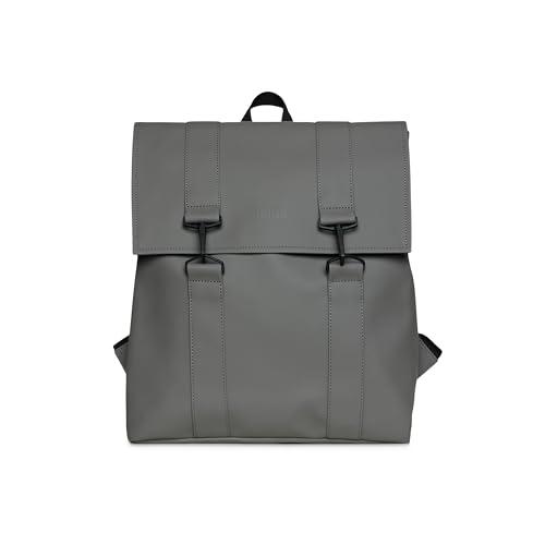 RAINS MSN Bag Zaino, Grigio, Talla única 2023 Unisex-Adulto
