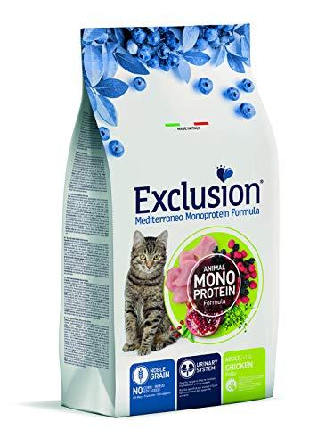 Exclusion Mediterraneo Gatto Adulto Pollo Monoproteico 1,5 kg