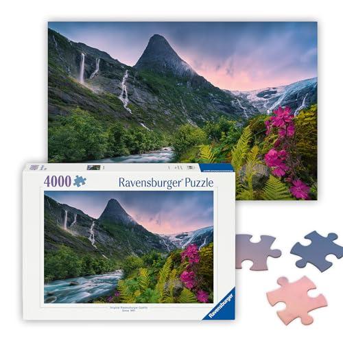 Ravensburger - Puzzle Maestosa Montagna, 4000 Pezzi