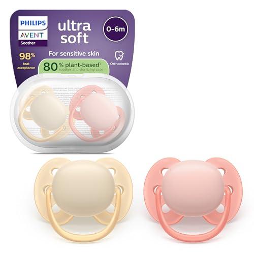 Philips Avent Ultra Soft Ciuccio 0-6 Mesi - Confezione da 2