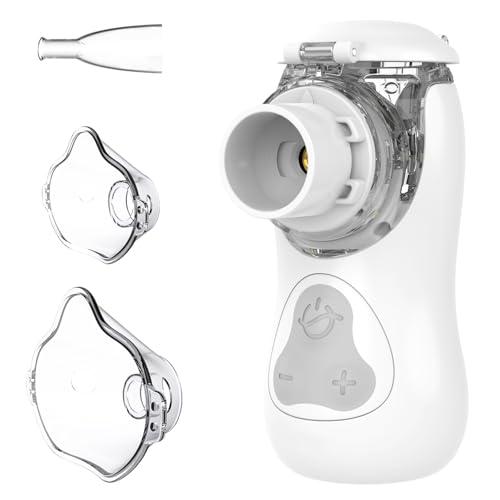 Aerosol Portatile Silenzioso FEELLIFE, Ricaricabile Typc-C, Velocità Regolabile, per Adulti e Bambini (Bianco)