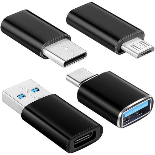 Kit 4 Adattatori USB C a USB 3.0/Micro USB - Massima Compatibilità e Trasferimento Dati Veloce