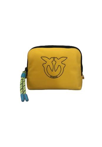 Pinko Necessaire Piccolo in Nylon Giallo