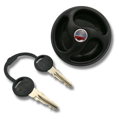 Zadi - Tappo Bocchettone Acqua a Tre Razze Nero