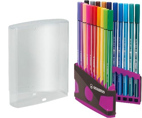 STABILO Pen 68 Colorparade - Astuccio 20 Pennarelli Premium