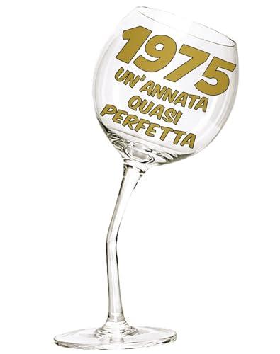 Bombo Bicchiere Calice Storto 50 Anni - 440 ml