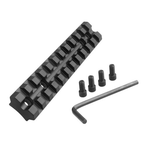 PBTMCD Supporti for Guida in Lega di Alluminio Picatinny da 11 Slot, for Ruger 10/22 for Montaggio, Cannocchiali, Ingranditori