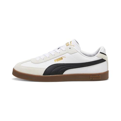 PUMA Club II Era, Sneaker Unisex-Adulto, Bianco Nero Grigio Vapore, 43 EU