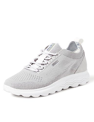 Geox D Spherica A Sneakers Donna Grigio Lt Grey