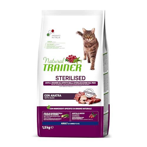Trainer Natural Sterilised Anatra Gatto 1,5kg
