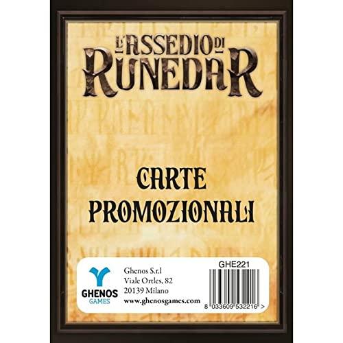 Ghenos Games L'Assedio di Runedar - Carte Mercenario: Espansione per un'Esperienza di Gioco Ancora Più Coinvolgente