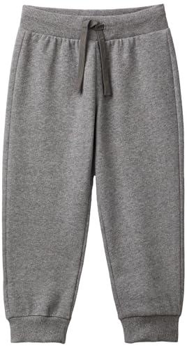 United Colors of Benetton Pantalone Felpa Garzata Grigio Bambino