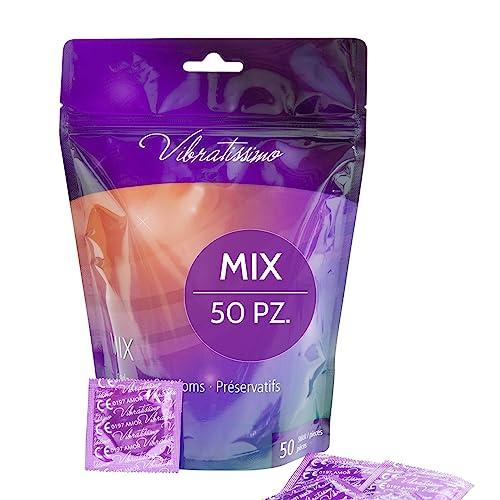 VIBRATISSIMO Preservativi Mix 50 pz assortiti