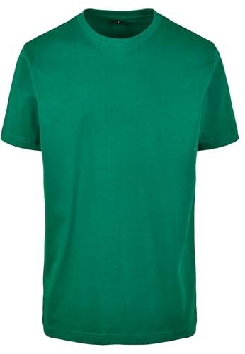 Build Your Brand T-Shirt Girocollo Verde Foresta, Taglia L Uomo