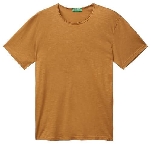 United Colors of Benetton T-Shirt Uomo Marrone