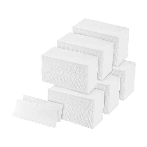 IMBALLAGGI 2000 Asciugamani Monouso Carta Pura Cellulosa 2 Veli - 900 Pezzi