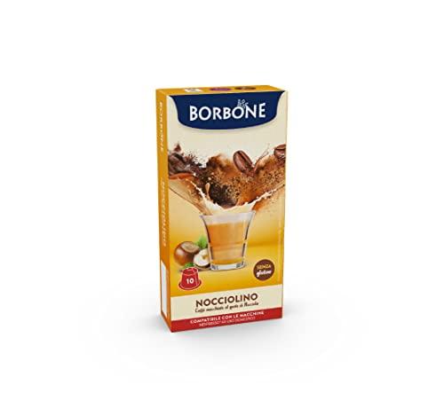 Caffè Borbone Nocciolino - Cappuccino alla Nocciola - 60 Capsule Nespresso Compatibili