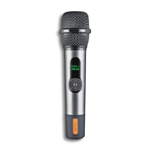 NGS Singer Star - Microfono Wireless Dinamico per Karaoke ed Eventi