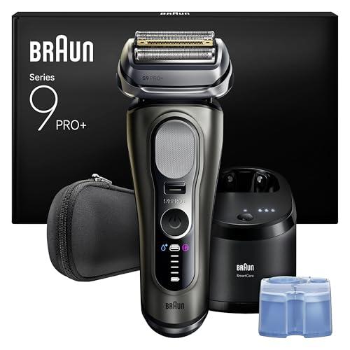 Braun Series 9 PRO+ 9665cc Rasoio Elettrico Uomo Wet&Dry con Stazione di Pulizia SmartCare 6in1