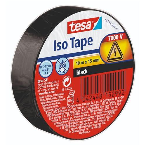 Tesa Nastro Isolante Nero 10m x 15mm