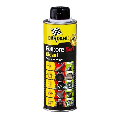 Bardahl - Pulitore 5 in 1 Diesel, Additivo Multifunzionale per la Completa Pulizia dei Motori a Gasolio, Aumenta la Potenza e le Prestazioni, 500 ml