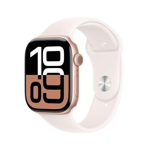 Apple Watch Series 10 GPS 46mm - Alluminio Rosa Fard con Sport Loop M/L