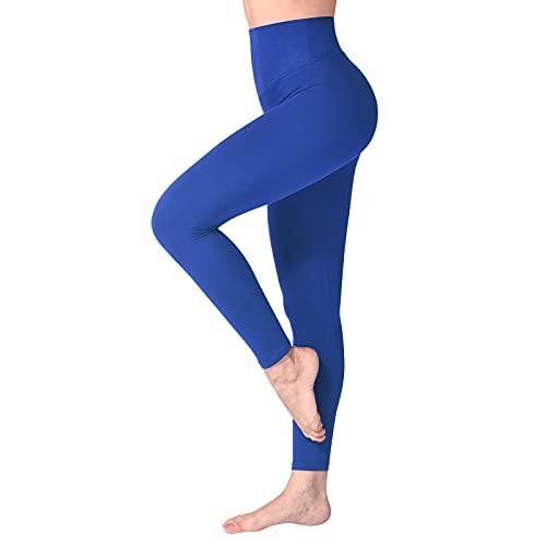 SINOPHANT Leggings Vita Alta Donna Blu Reale