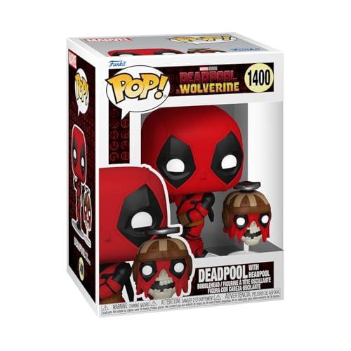 Funko Pop! & Buddy: Deadpool & Wolverine - Deadpool with Headpool - Figura in Vinile da Collezione