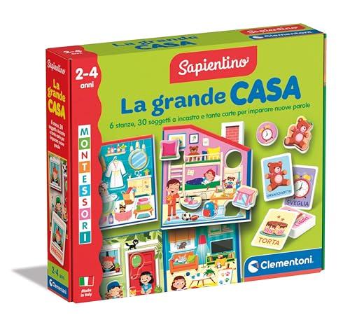 Clementoni Sapientino Montessori - La Grande Casa - Gioco Educativo 2 Anni