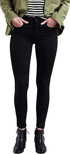 Levi's 720 High Rise Super Skinny Jeans, Black Galaxy