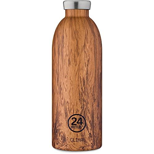 24Bottles Clima Bottle Sequoia Wood 850ml