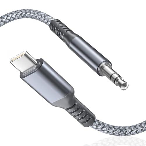 BASESAILOR Cavo Aux USB C a Jack 3.5mm per iPhone e Dispositivi USB-C