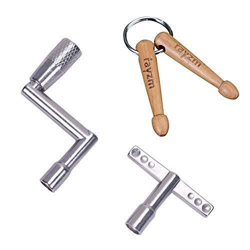Rayzm Set Chiavi per Batteria: Standard, Speed Key e Portachiavi Bacchette