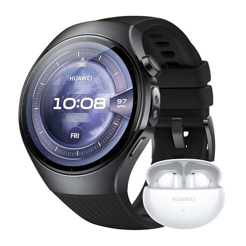 HUAWEI WATCH 5 46mm + FreeBuds 6i Bianco: Smartwatch Premium con Funzioni Avanzate