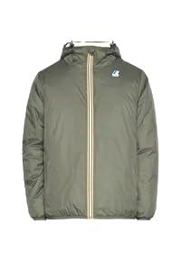 K-Way Le Vrai Claude Unisex - Giacca Impermeabile - Verde Nero