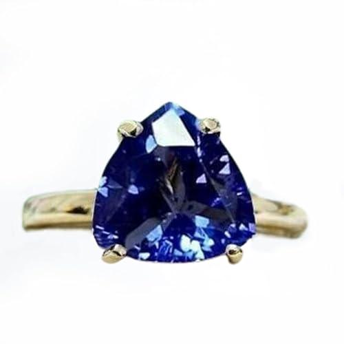 Anello con Tanzanite in Argento Sterling 925 - Gems Vibes