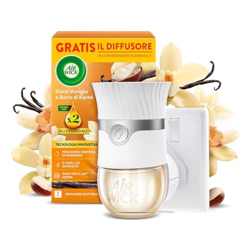 Air Wick Diffusore Elettrico Oli Essenziali Vaniglia e Burro di Karitè