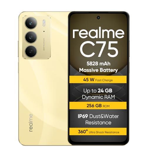 realme C75 Smartphone 8+256 GB Gold