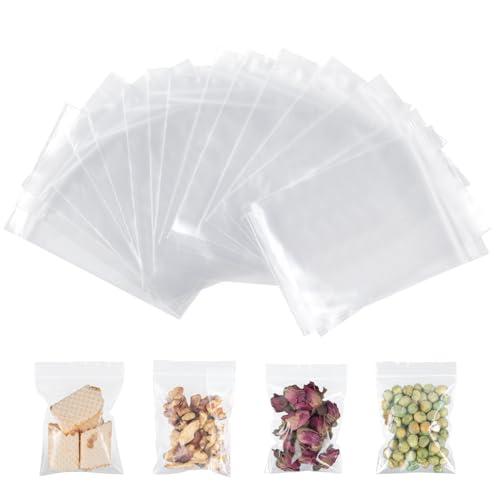 Sacchetti Plastica Richiudibili 7x10 cm - 100 Pezzi