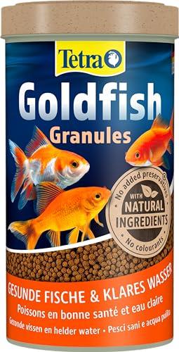 Tetra Goldfish Granules, Mangime in granuli galleggianti per Pesci Rossi e Altri Pesci d'Acqua Fredda - 500 ml