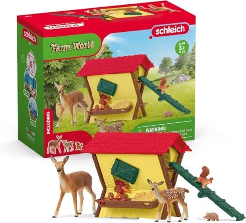 Schleich 42658 Mangiatoia nel Bosco - FARM WORLD Playset