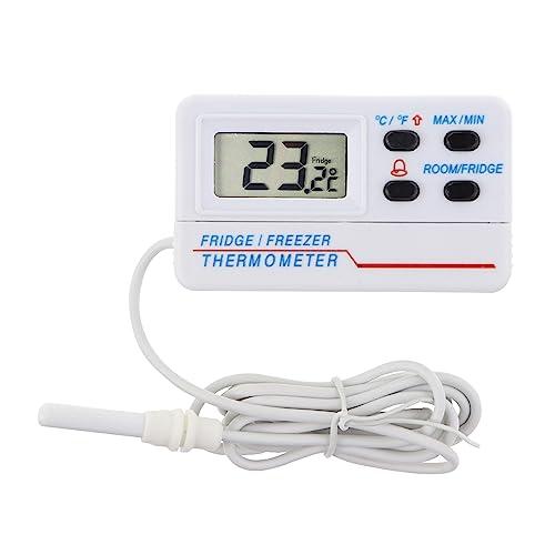 Termometro Digitale per Frigorifero e Congelatore con Allarme