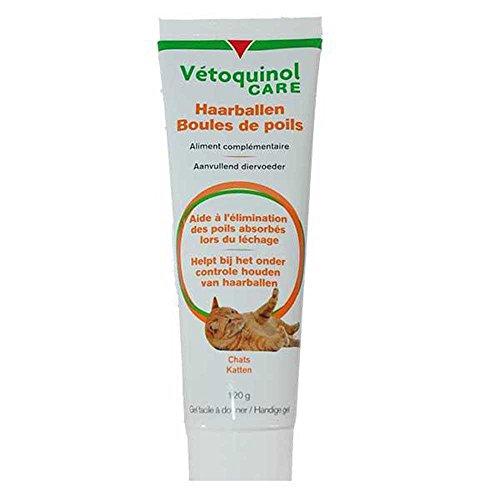 Vetoquinol VTQ Care Palle di Pelo Gel per Gatto 120g