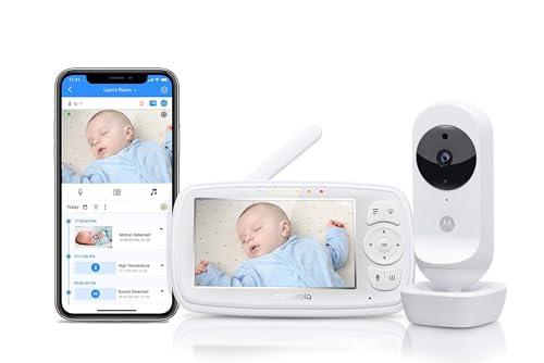 Motorola VM44 Connect Babyphone Wi-Fi con Videocamera