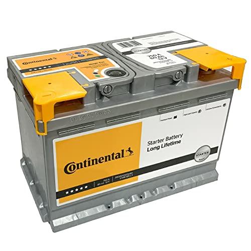 CONTINENTAL Batteria Auto Originale I IMPIANTO AUTOMOBILISTICO 80AH 750A (EN)